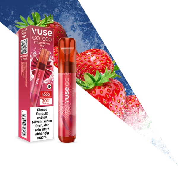 Vuse Go 1000 Strawberry Ice